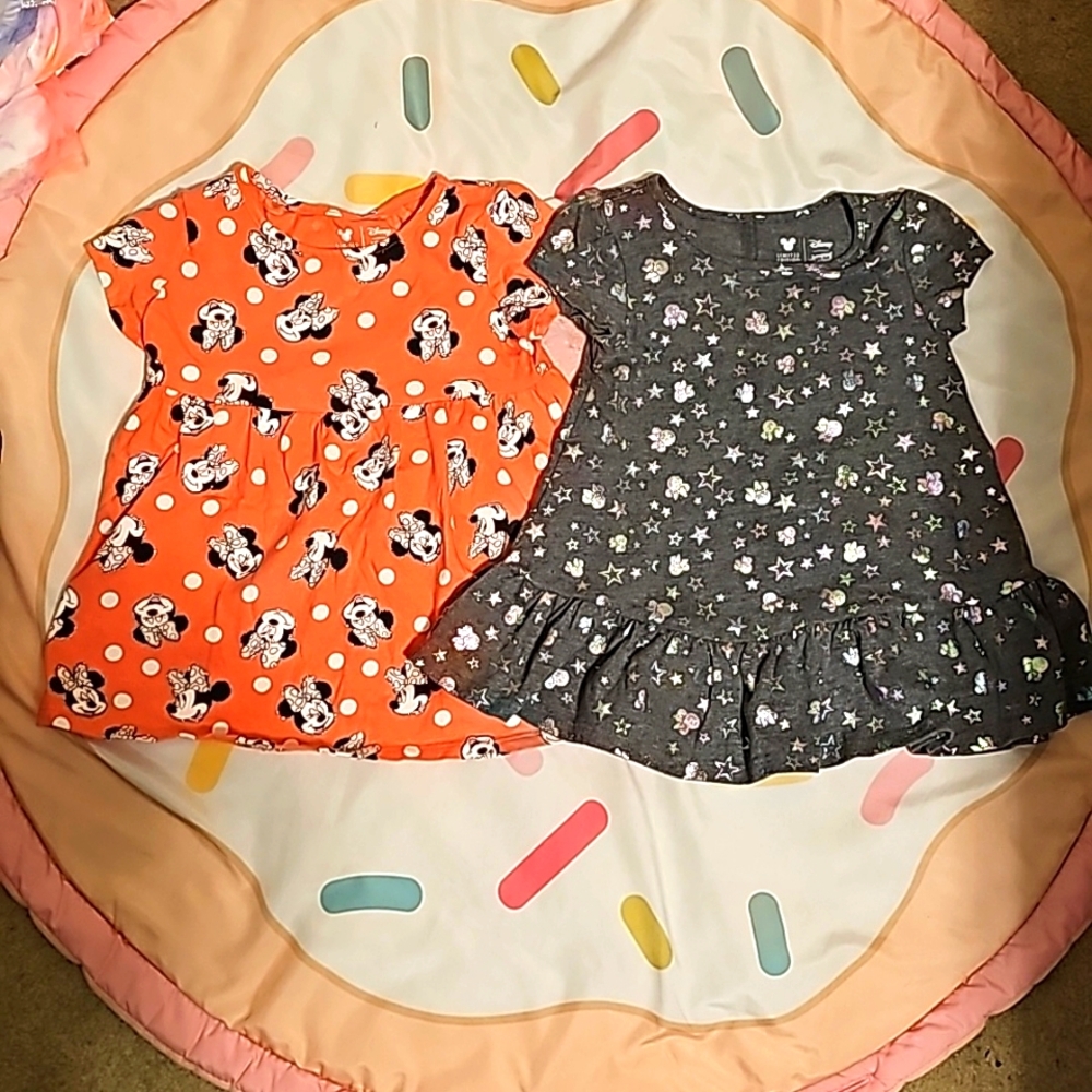 12m Disney jumping beans set of 2 dresses